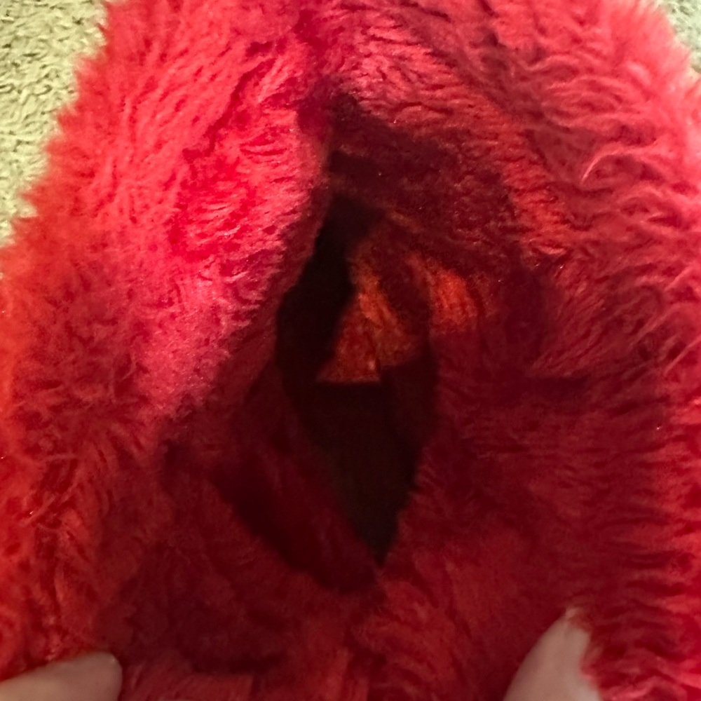 Guess Red Faux Fur Buckle Short Boots Women’s size 10 Scuffed toes - Picture 7 of 12